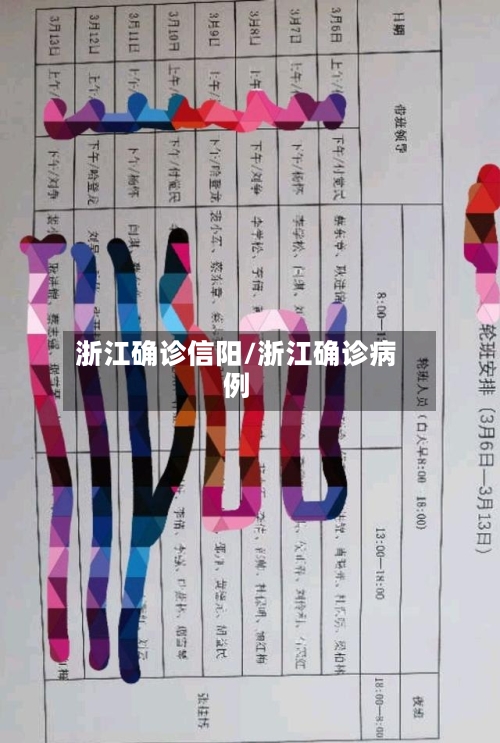 浙江确诊信阳/浙江确诊病例-第2张图片