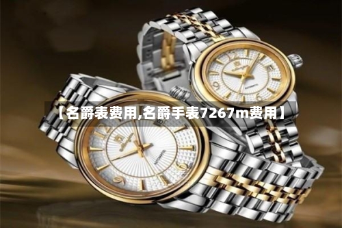 【名爵表费用,名爵手表7267m费用】-第2张图片