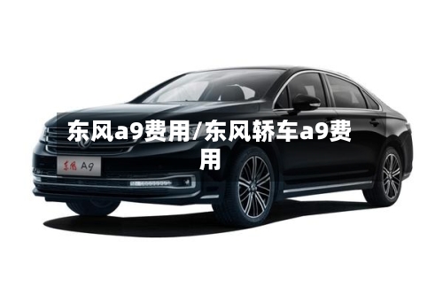 东风a9费用/东风轿车a9费用-第2张图片