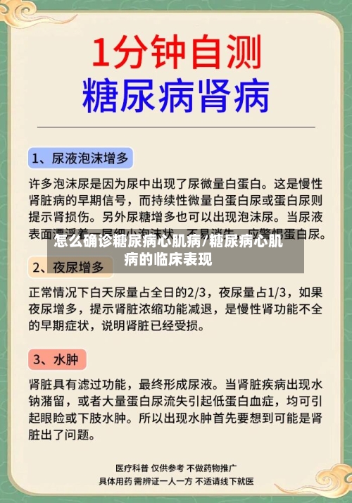 怎么确诊糖尿病心肌病/糖尿病心肌病的临床表现-第3张图片