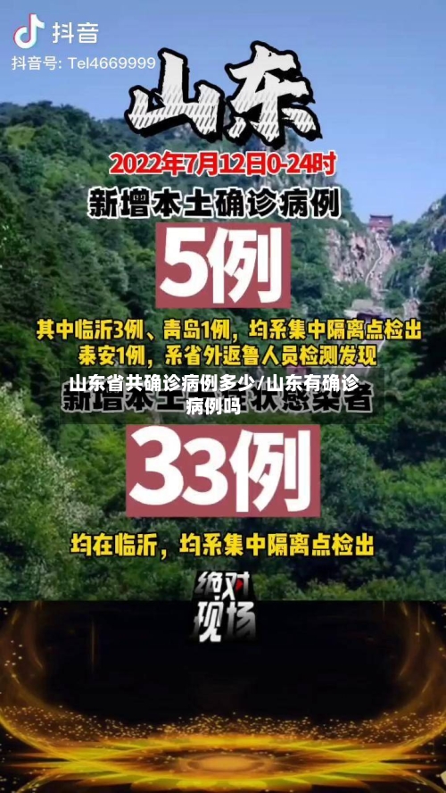 山东省共确诊病例多少/山东有确诊病例吗