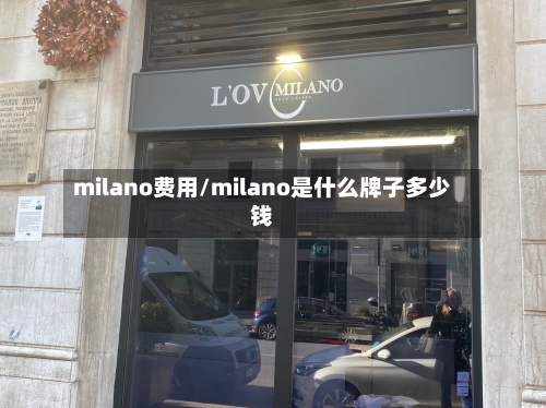 milano费用/milano是什么牌子多少钱-第3张图片