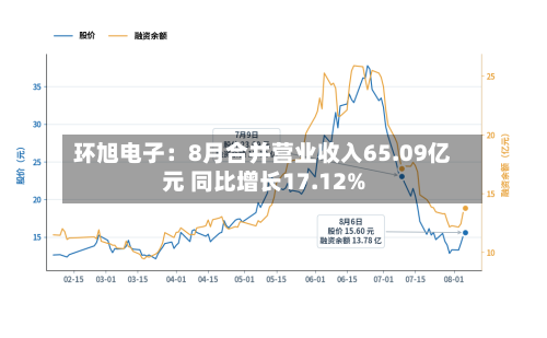 环旭电子：8月合并营业收入65.09亿元 同比增长17.12%