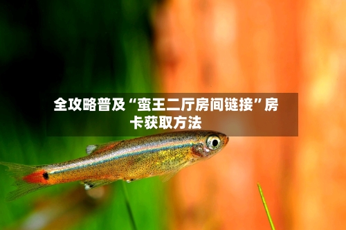 全攻略普及“蛮王二厅房间链接”房卡获取方法