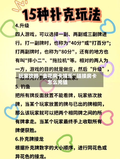 玩家攻略“金花房卡娱乐”链接房卡怎么充值-第2张图片