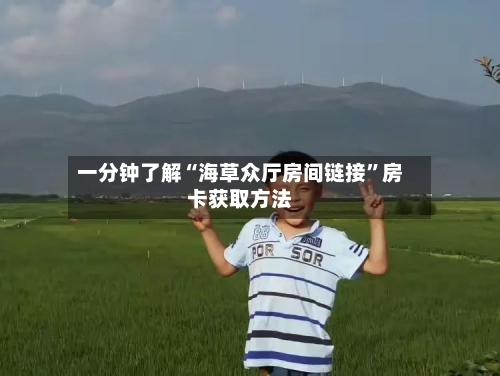 一分钟了解“海草众厅房间链接”房卡获取方法-第3张图片