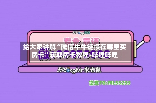 给大家讲解“微信牛牛链接在哪里买房卡”获取房卡教程-哔哩哔哩-第2张图片