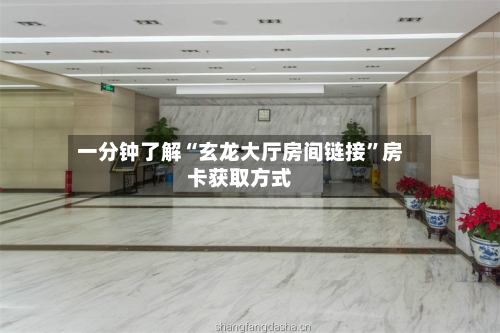 一分钟了解“玄龙大厅房间链接”房卡获取方式-第2张图片
