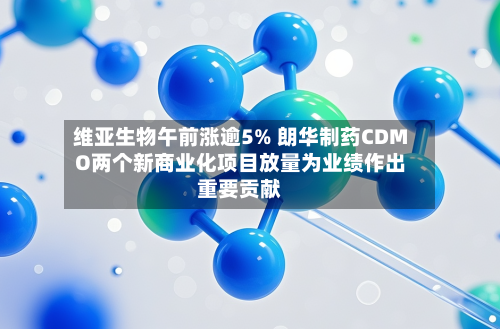 维亚生物午前涨逾5% 朗华制药CDMO两个新商业化项目放量为业绩作出重要贡献-第3张图片