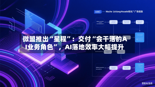 微盟推出“星程”：交付“会干活的AI业务角色”，AI落地效率大幅提升-第2张图片