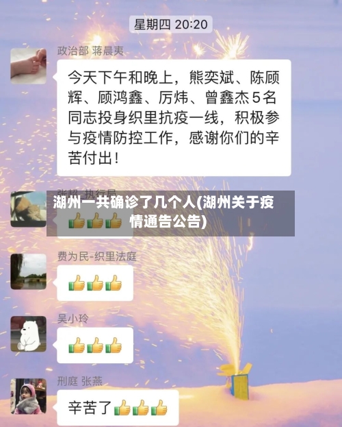 湖州一共确诊了几个人(湖州关于疫情通告公告)-第2张图片