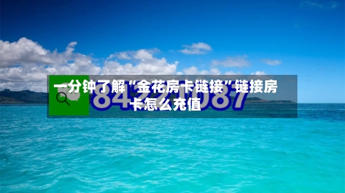一分钟了解“金花房卡链接”链接房卡怎么充值-第2张图片