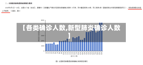 【各类确诊人数,新型肺炎确诊人数】