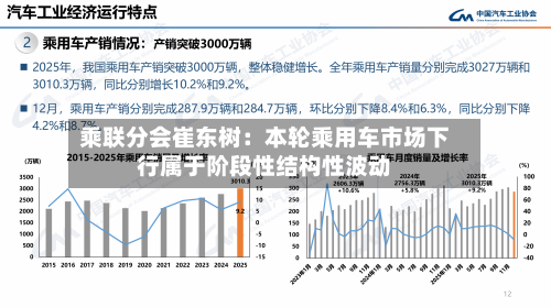 乘联分会崔东树：本轮乘用车市场下行属于阶段性结构性波动-第2张图片