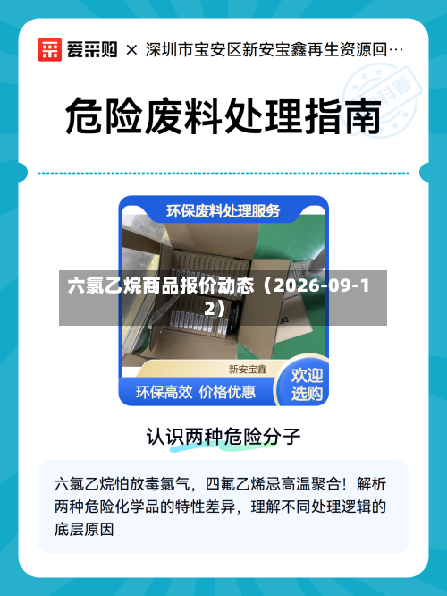 六氯乙烷商品报价动态（2026-09-12）-第1张图片