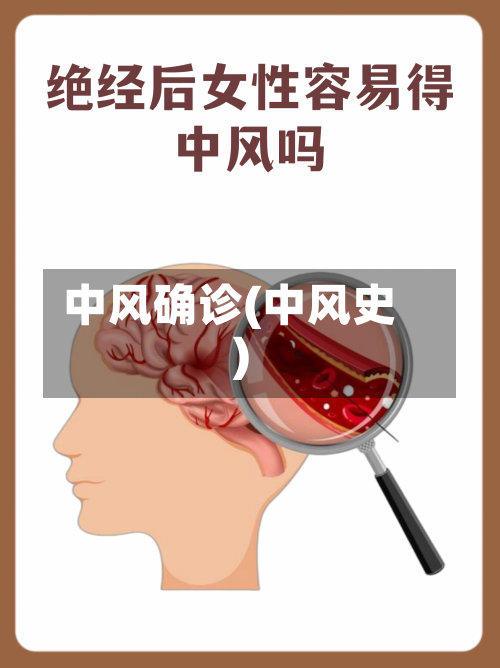 中风确诊(中风史)