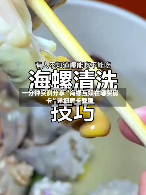 一分钟实测分享“海螺互娱在哪买房卡”详细房卡教程-第3张图片