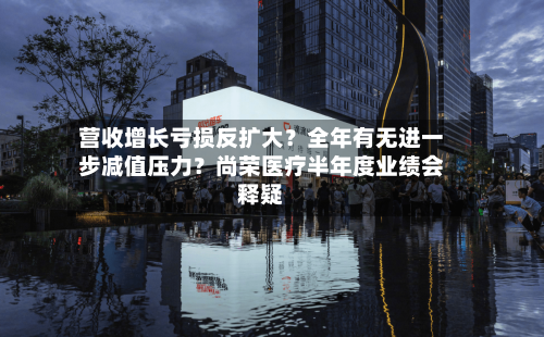 营收增长亏损反扩大?全年有无进一步减值压力?尚荣医疗半年度业绩会释疑-第3张图片