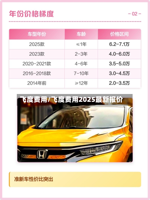飞度费用/飞度费用2025最新报价