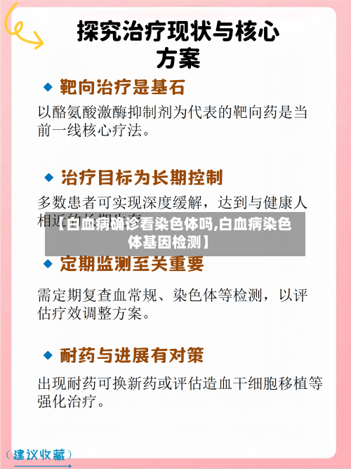 【白血病确诊看染色体吗,白血病染色体基因检测】