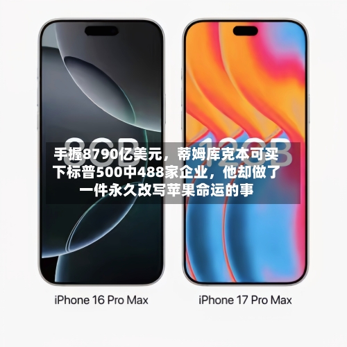 手握8790亿美元，蒂姆库克本可买下标普500中488家企业，他却做了一件永久改写苹果命运的事