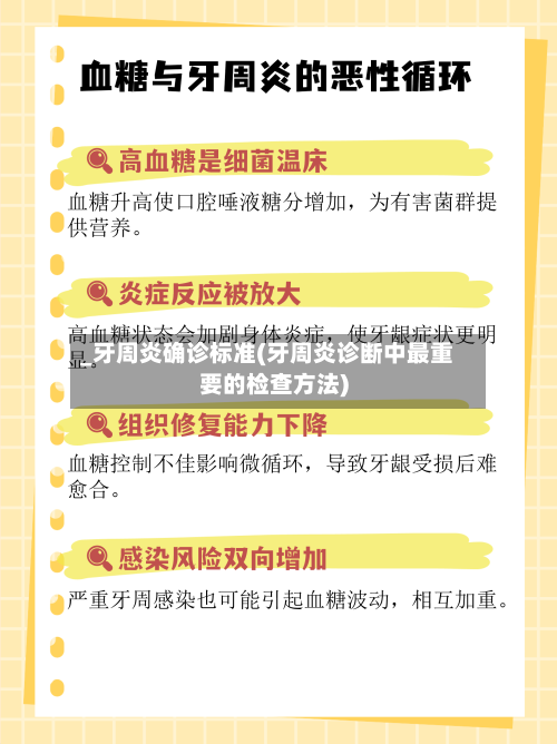 _牙周炎确诊标准(牙周炎诊断中最重要的检查方法)