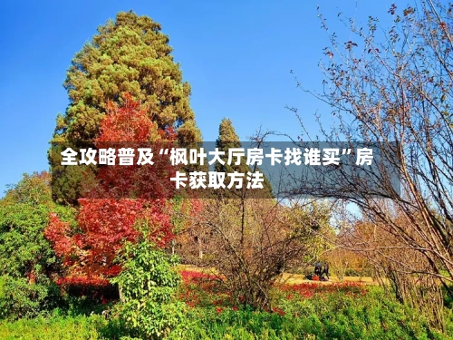 全攻略普及“枫叶大厅房卡找谁买”房卡获取方法-第3张图片