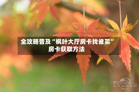 全攻略普及“枫叶大厅房卡找谁买”房卡获取方法-第2张图片
