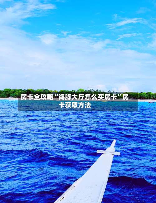 房卡全攻略“海豚大厅怎么买房卡	”房卡获取方法-第2张图片