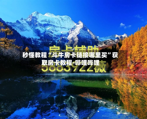 秒懂教程“斗牛房卡链接哪里买”获取房卡教程-哔哩哔哩