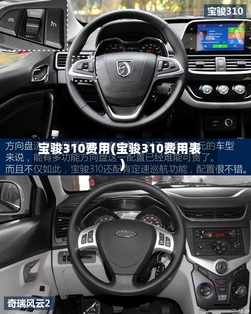 宝骏310费用(宝骏310费用表)