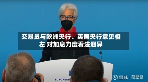 交易员与欧洲央行、英国央行意见相左 对加息力度看法迥异
