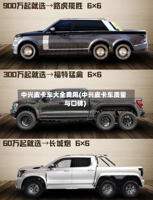 中兴皮卡车大全费用(中兴皮卡车质量与口碑)