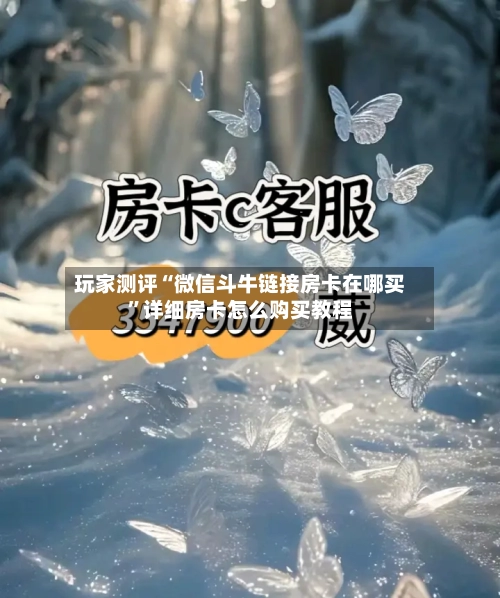 玩家测评“微信斗牛链接房卡在哪买	”详细房卡怎么购买教程-第2张图片