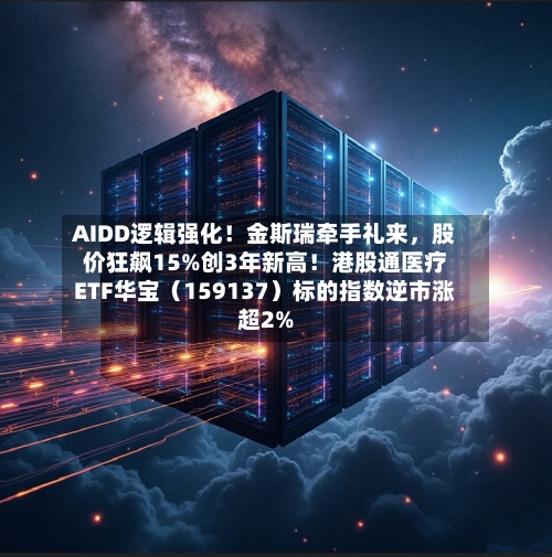 AIDD逻辑强化！金斯瑞牵手礼来，股价狂飙15%创3年新高！港股通医疗ETF华宝（159137）标的指数逆市涨超2%-第2张图片