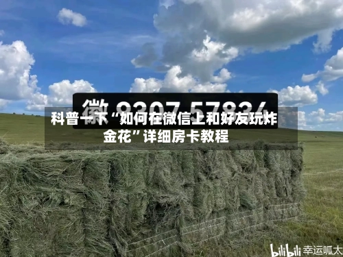 科普一下“如何在微信上和好友玩炸 金花	”详细房卡教程-第2张图片