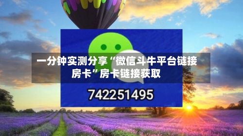 一分钟实测分享“微信斗牛平台链接房卡”房卡链接获取-第2张图片