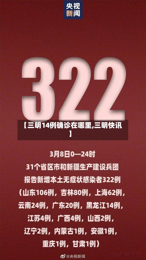 【三明14例确诊在哪里,三明快讯】