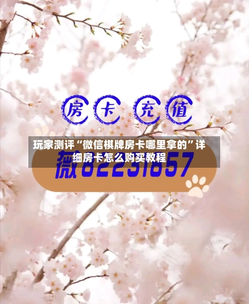玩家测评“微信棋牌房卡哪里拿的”详细房卡怎么购买教程