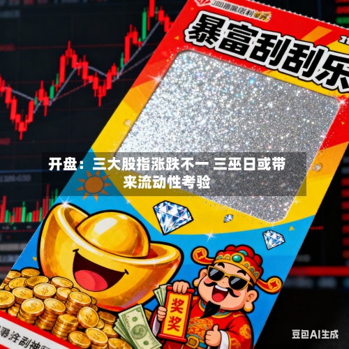 开盘：三大股指涨跌不一 三巫日或带来流动性考验-第1张图片