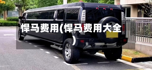 悍马费用(悍马费用大全)