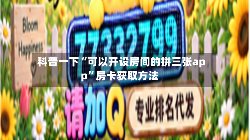 科普一下“可以开设房间的拼三张app”房卡获取方法-第3张图片