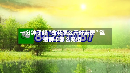 一分钟了解“金花怎么开好友房”链接房卡怎么充值-第2张图片