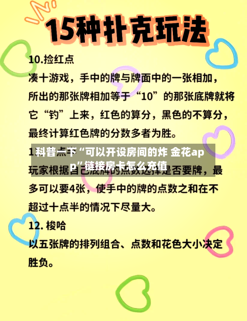 科普一下“可以开设房间的炸 金花app”链接房卡怎么充值-第2张图片