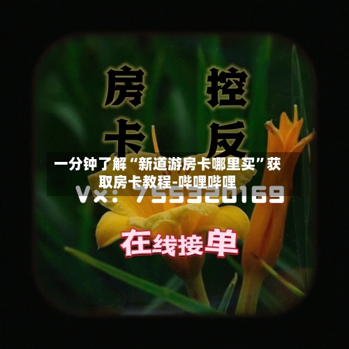 一分钟了解“新道游房卡哪里买”获取房卡教程-哔哩哔哩-第2张图片