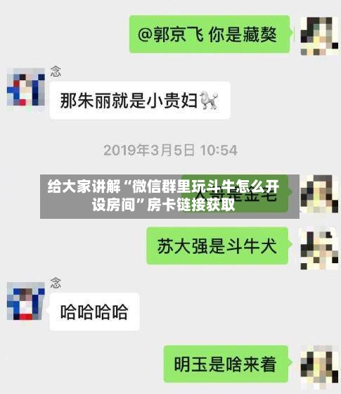 给大家讲解“微信群里玩斗牛怎么开设房间”房卡链接获取-第2张图片