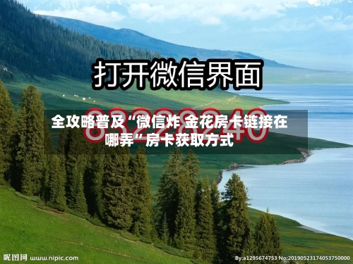 全攻略普及“微信炸 金花房卡链接在哪弄”房卡获取方式