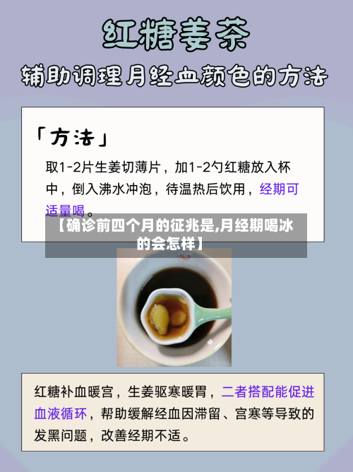 【确诊前四个月的征兆是,月经期喝冰的会怎样】-第2张图片
