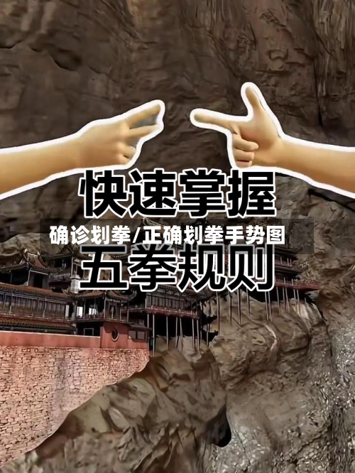 确诊划拳/正确划拳手势图