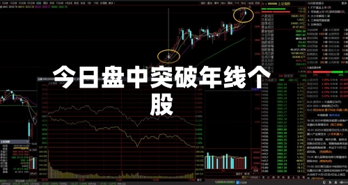 今日盘中突破年线个股